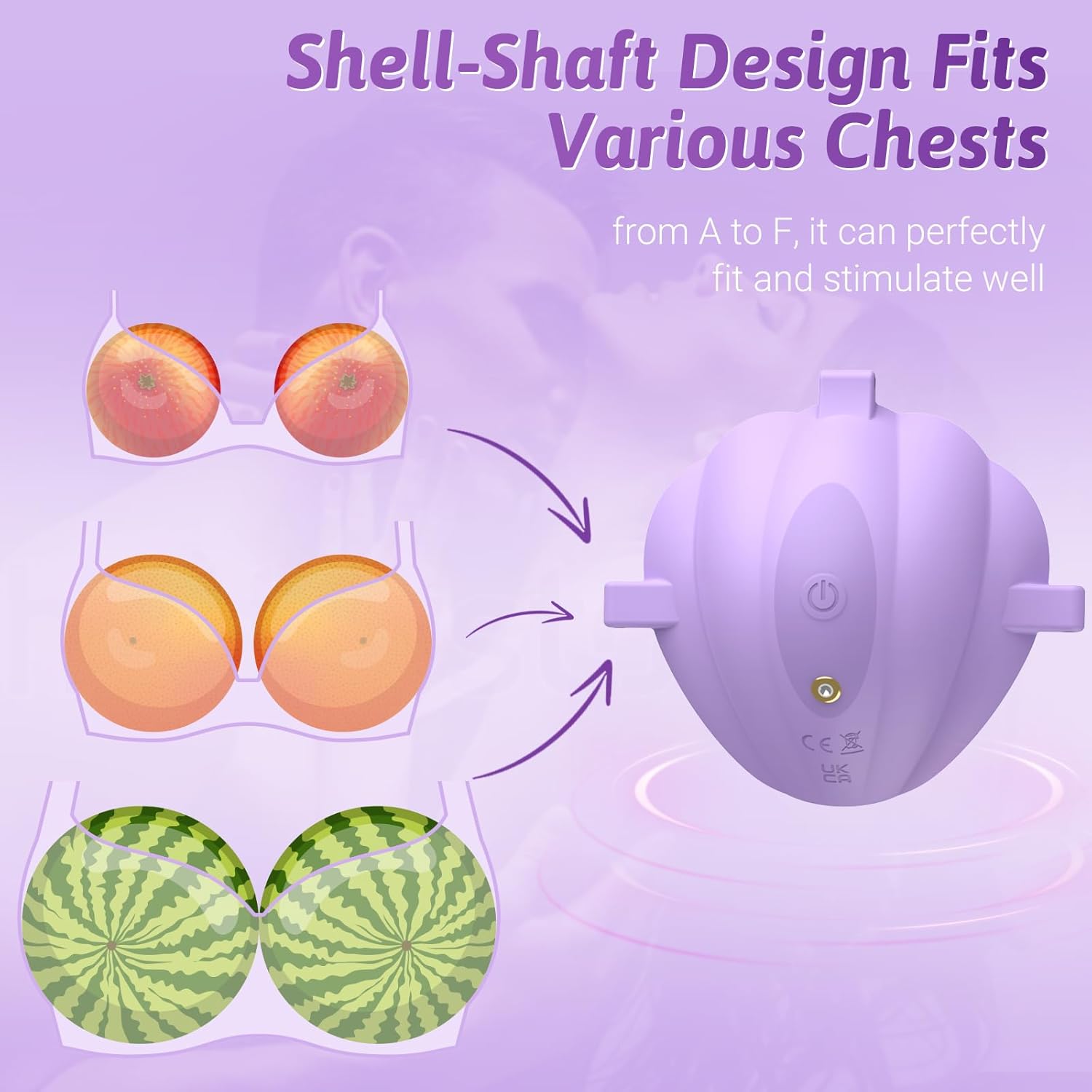 Shell Nipple Vibrator Vibrating Nipple Sex Toy with App control 7 Shell Nipple Vibrator Vibrating Nipple Sex Toy with App control