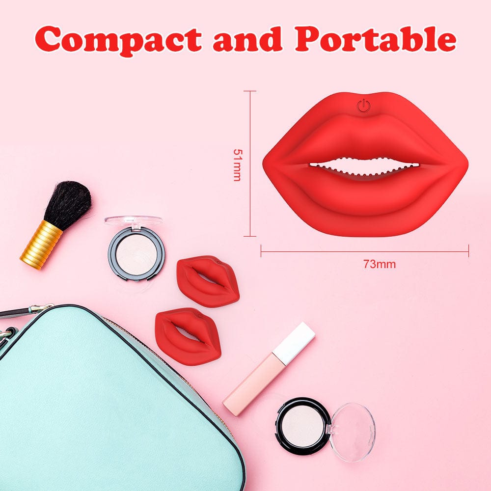 MizzZee Wireless Red Lip Nipple Clamp vibrator With Remote Control Control 7 MizzZee Wireless Red Lip Nipple Clamp vibrator With Remote Control Control