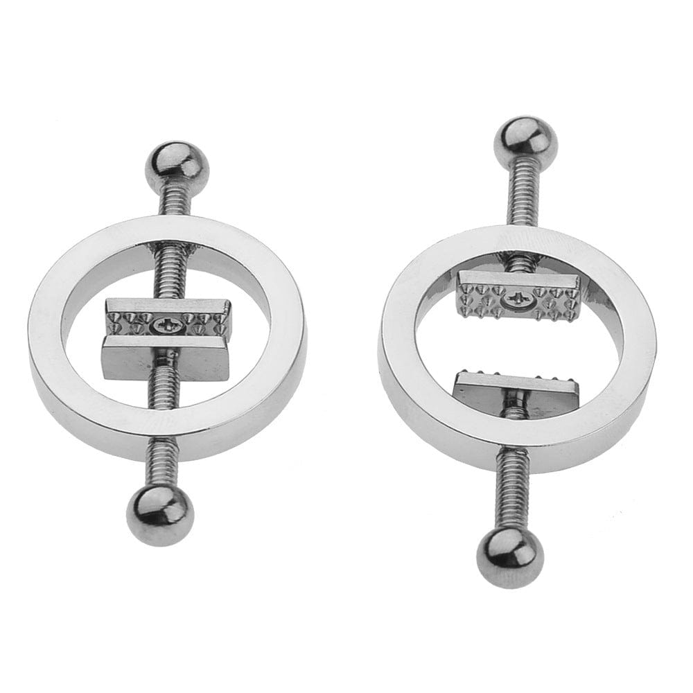 BDSM Metal Adjustable Nipple Clamps Set for Sex Games 11 BDSM Metal Adjustable Nipple Clamps Set for Sex Games