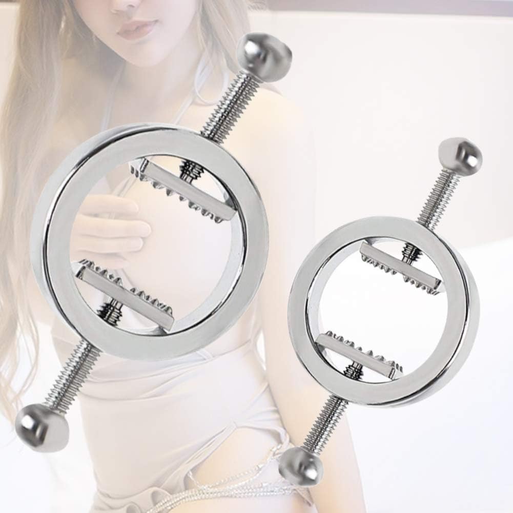 BDSM Metal Adjustable Nipple Clamps Set for Sex Games 5 BDSM Metal Adjustable Nipple Clamps Set for Sex Games