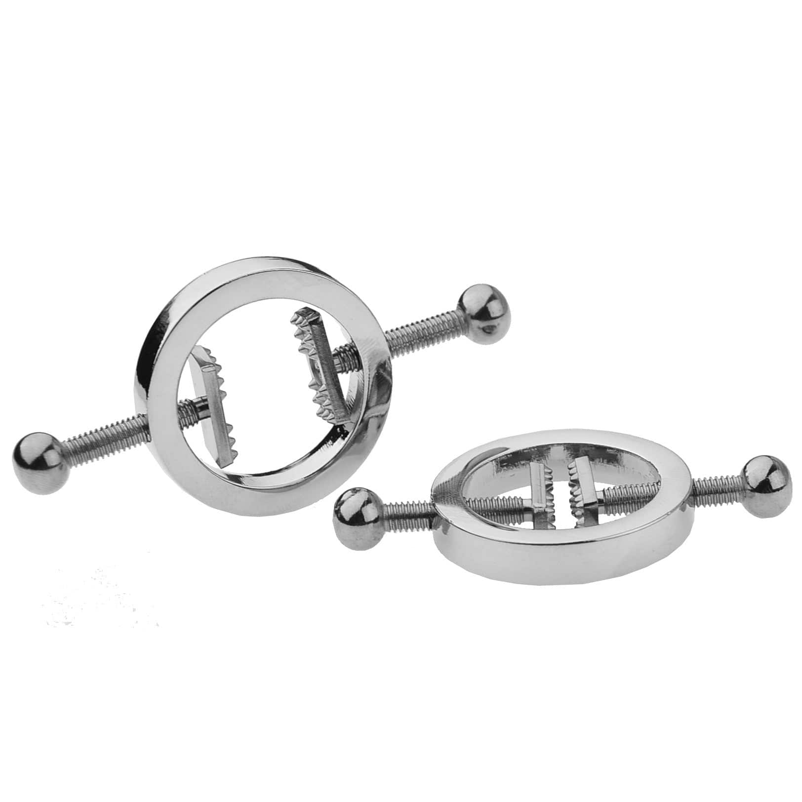 BDSM Metal Adjustable Nipple Clamps Set for Sex Games 8 BDSM Metal Adjustable Nipple Clamps Set for Sex Games