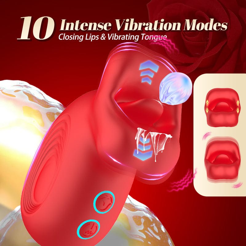 Rose Muncher Mouth Biting Tongue Licker Clitoral Stimulation Vibrator 3 Rose Muncher Mouth Biting Tongue Licker Clitoral Stimulation Vibrator