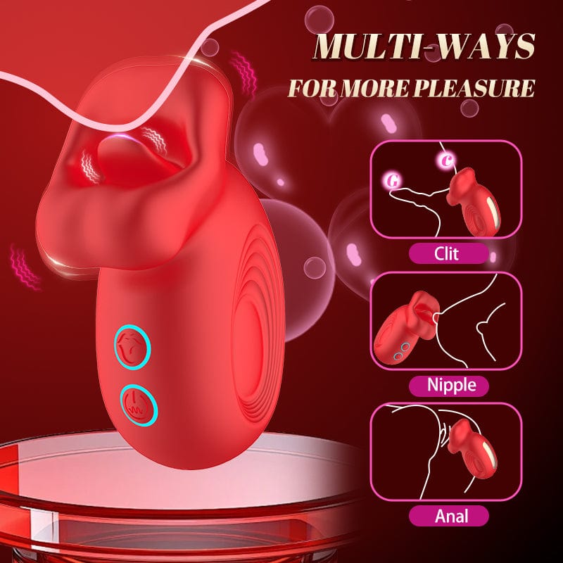 Rose Muncher Mouth Biting Tongue Licker Clitoral Stimulation Vibrator 5 Rose Muncher Mouth Biting Tongue Licker Clitoral Stimulation Vibrator