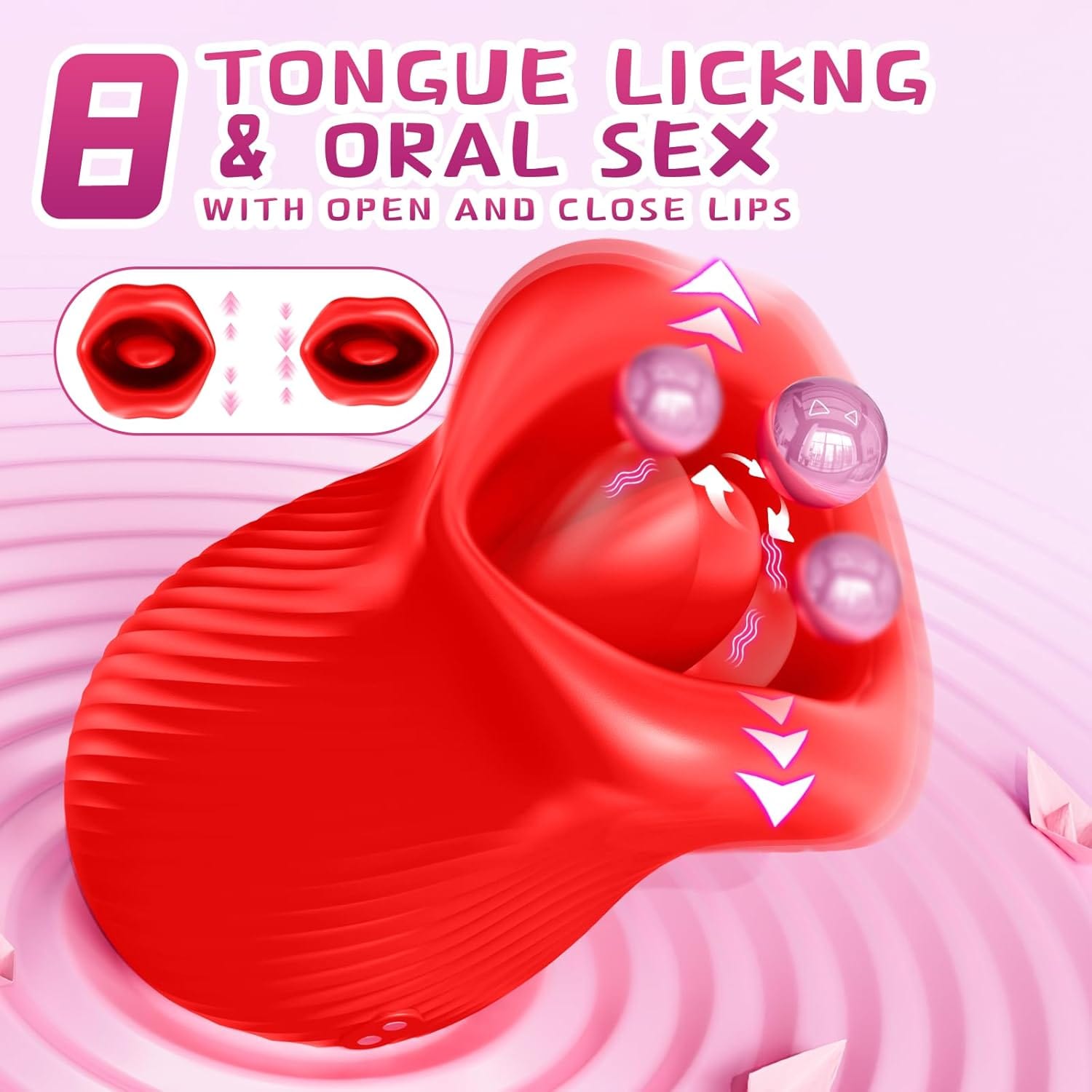 Omysky Rose Muncher - Mouth Biting Tongue Licker Clitoral Vibrator 4 Omysky Rose Muncher - Mouth Biting Tongue Licker Clitoral Vibrator