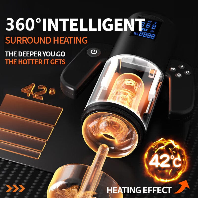 E-Sports Cup Telescopic Sucking Vibrating Heating Masturbation Cup 4 E-Sports Cup Telescopic Sucking Vibrating Heating Masturbation Cup