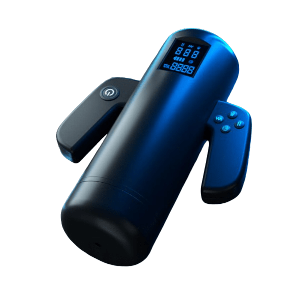 E-Sports Cup Telescopic Sucking Vibrating Heating Masturbation Cup 3 Black