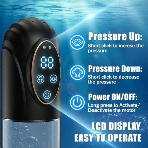 Mergano - Full Waterproof 6 Modes Erection Enlargement and Masturbation 3 and 1 Penis Pump 6 Mergano - Full Waterproof 6 Modes Erection Enlargement and Masturbation 3 and 1 Penis Pump
