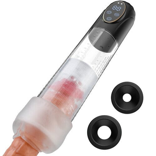 Mergano - Full Waterproof 6 Modes Erection Enlargement and Masturbation 3 and 1 Penis Pump 7 Mergano - Full Waterproof 6 Modes Erection Enlargement and Masturbation 3 and 1 Penis Pump