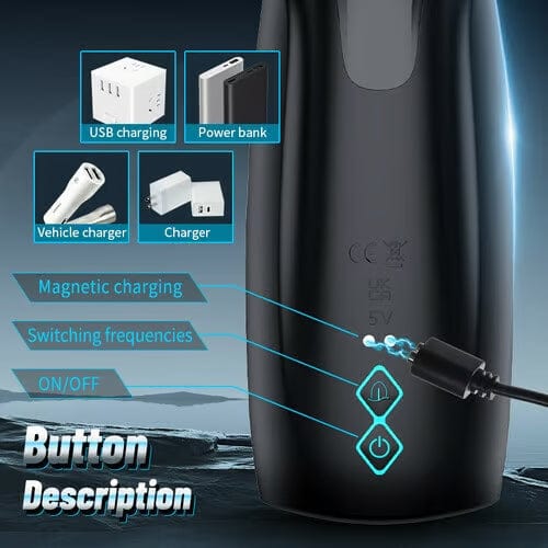 Lurevibe - Explorer: Licking Vibrating 2 in 1 Male Penis Vibrators 8 Lurevibe - Explorer: Licking Vibrating 2 in 1 Male Penis Vibrators