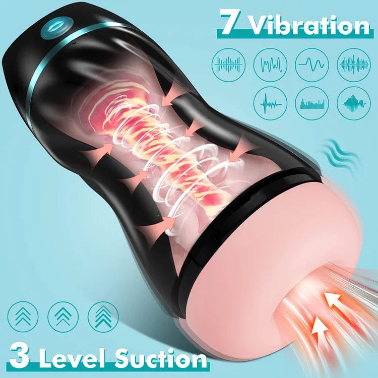 Lurevibe Automatic Sucking Male Masturbators Upgraded 7 Vibration & Suction 4 Lurevibe Automatic Sucking Male Masturbators Upgraded 7 Vibration & Suction