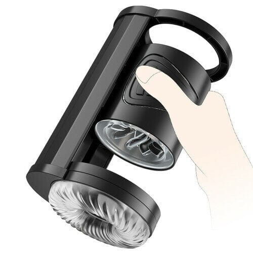 Piston-Style Manual Thrusting Detachable Male Masturbator