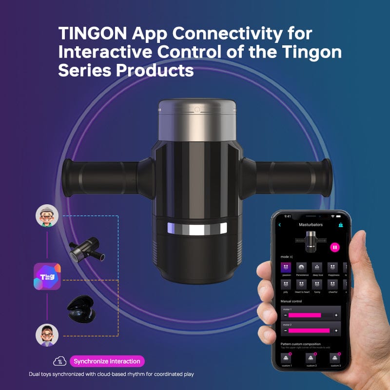 Tingon M1 Intelligent Rotation Thrusting Male Masturbator APP Control 7 Tingon M1 Intelligent Rotation Thrusting Male Masturbator APP Control