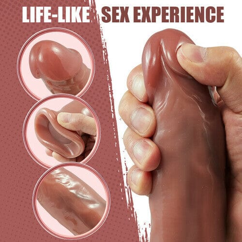 9.17In 5 Beads Rotating Swing 8 Vibrating Dildo remote control 7 9.17In 5 Beads Rotating Swing 8 Vibrating Dildo remote control