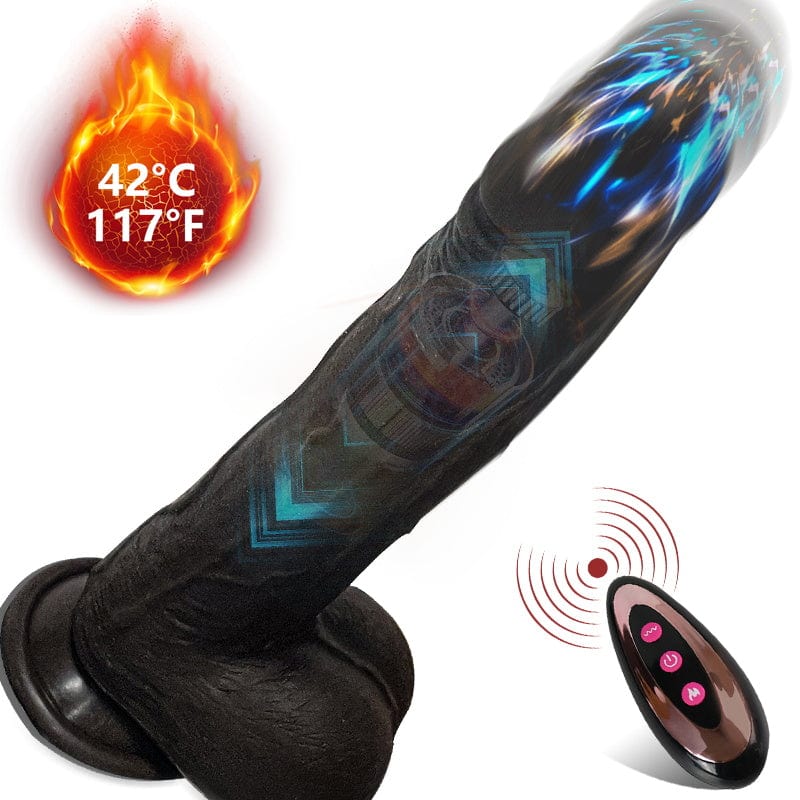 8.6-In Vibrating Thrusting Swing Thick Long Lifelike Dildo With Remote Control 15 8.6-In Vibrating Thrusting Swing Thick Long Lifelike Dildo With Remote Control