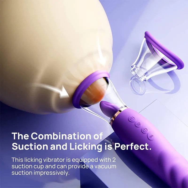 Lurevibe - Sucking Licking Vibrating Tongue Oral Clitoral G spot Vibrator 4 Lurevibe - Sucking Licking Vibrating Tongue Oral Clitoral G spot Vibrator