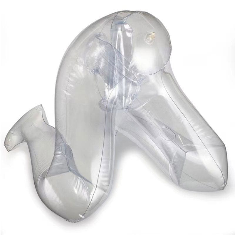 PVC Inflatable Female Half-body Toroso Transparent Model 6 PVC Inflatable Female Half-body Toroso Transparent Model