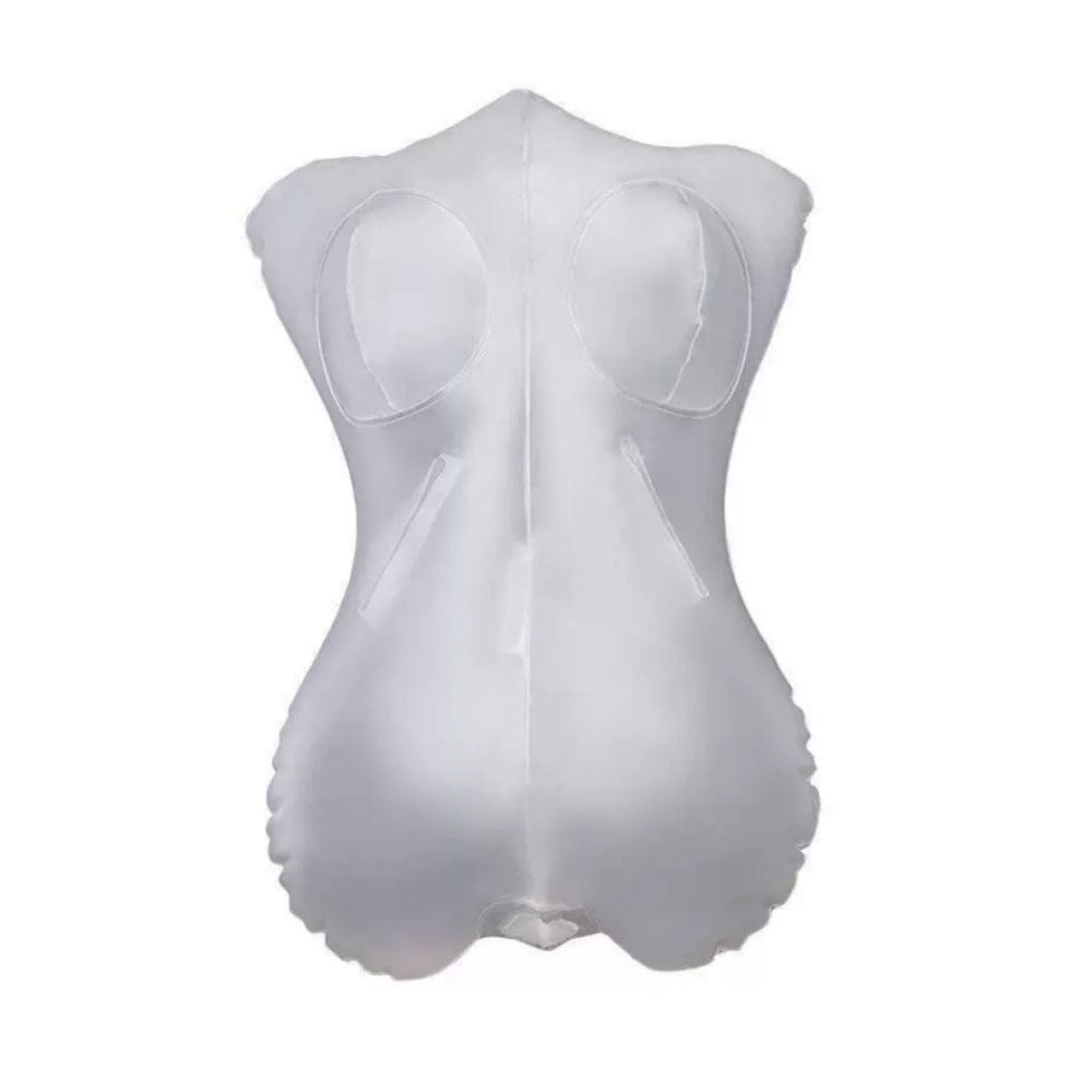PVC Inflatable Female Half-body Toroso Transparent Model 7 PVC Inflatable Female Half-body Toroso Transparent Model