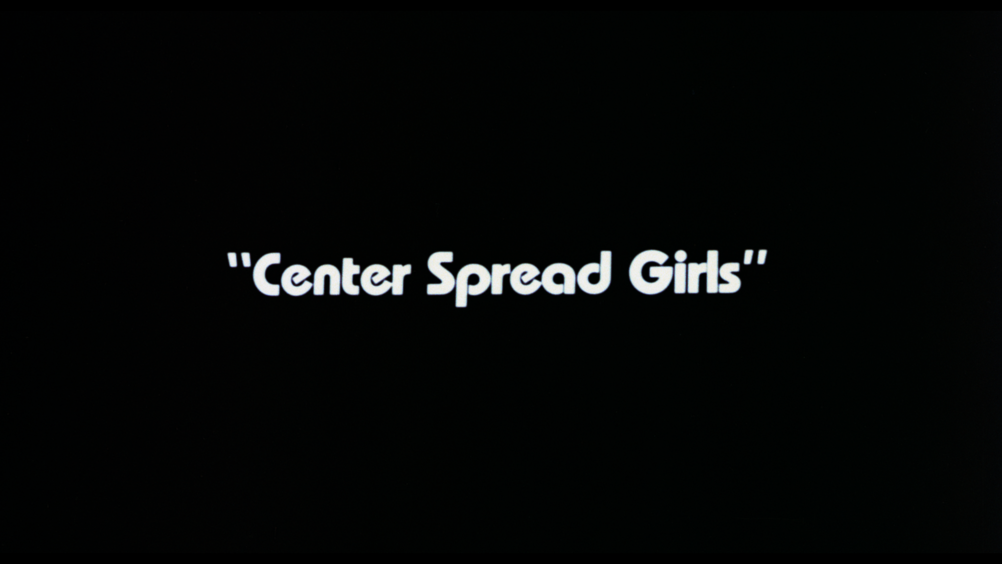 Centerspread Girls 4 Centerspread Girls
