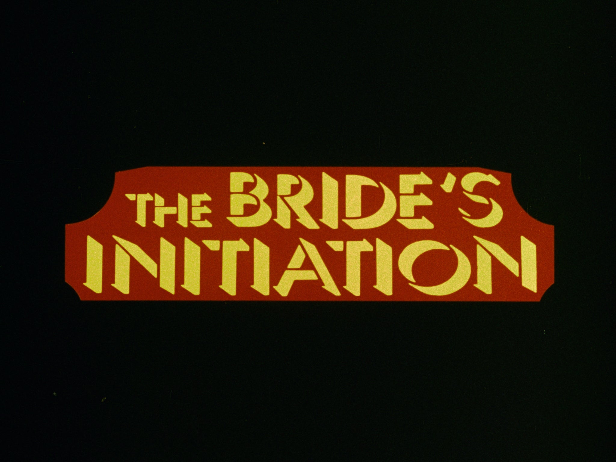 The Bride's Initiation 5 The Bride's Initiation