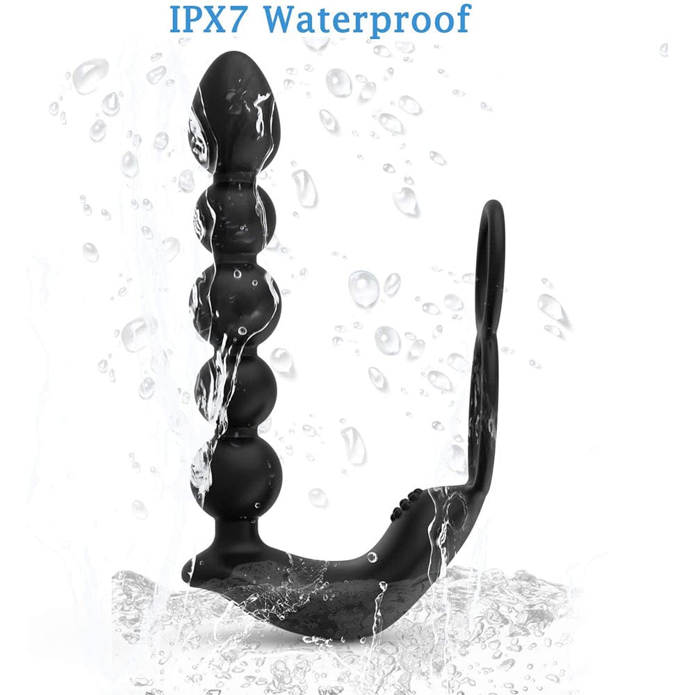 Lurevibe - Butt Plug Anal Penis Ring Rechargeable Prostate Massager 3 Lurevibe - Butt Plug Anal Penis Ring Rechargeable Prostate Massager