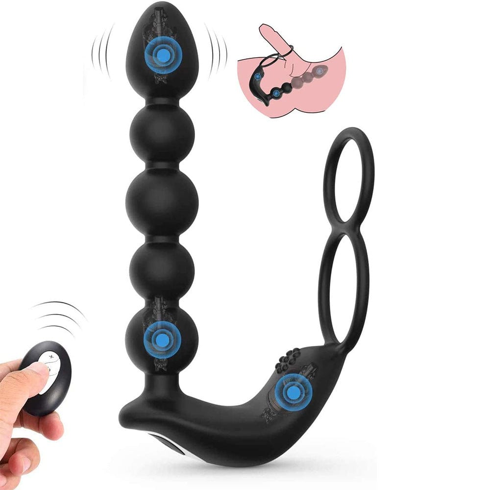 Lurevibe - Butt Plug Anal Penis Ring Rechargeable Prostate Massager 5 Lurevibe - Butt Plug Anal Penis Ring Rechargeable Prostate Massager