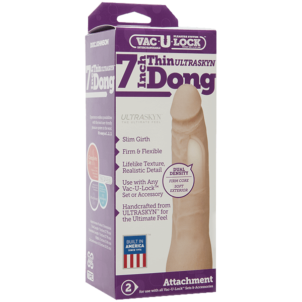 Vac-U-Lock- 7 Inch Thin ULTRASKYN Dong 4 Vac-U-Lock- 7 Inch Thin ULTRASKYN Dong