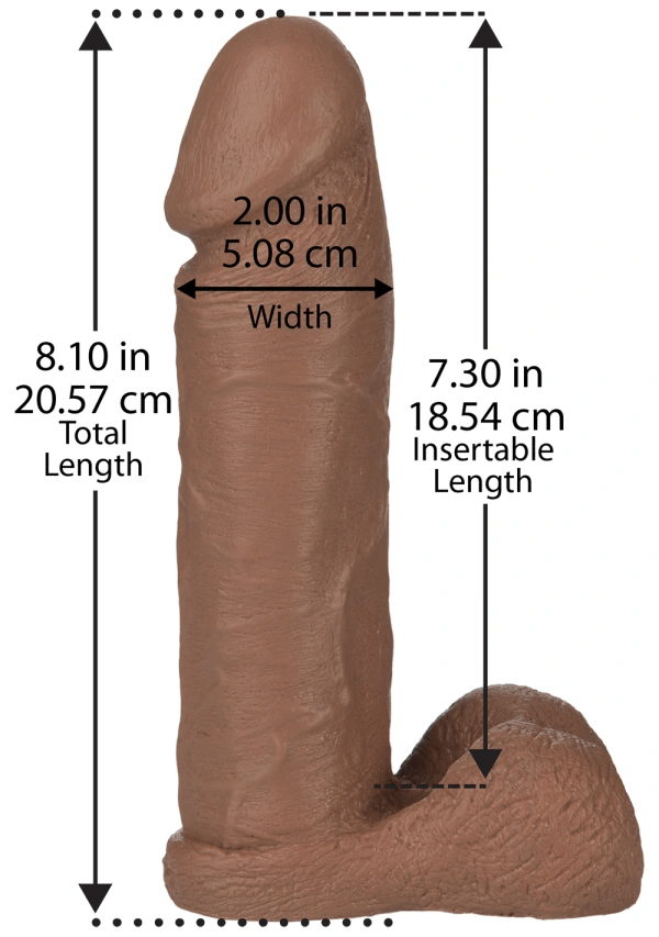 Vac-U-Lock - 8 Inch ULTRASKYN Cock 3 Vac-U-Lock - 8 Inch ULTRASKYN Cock