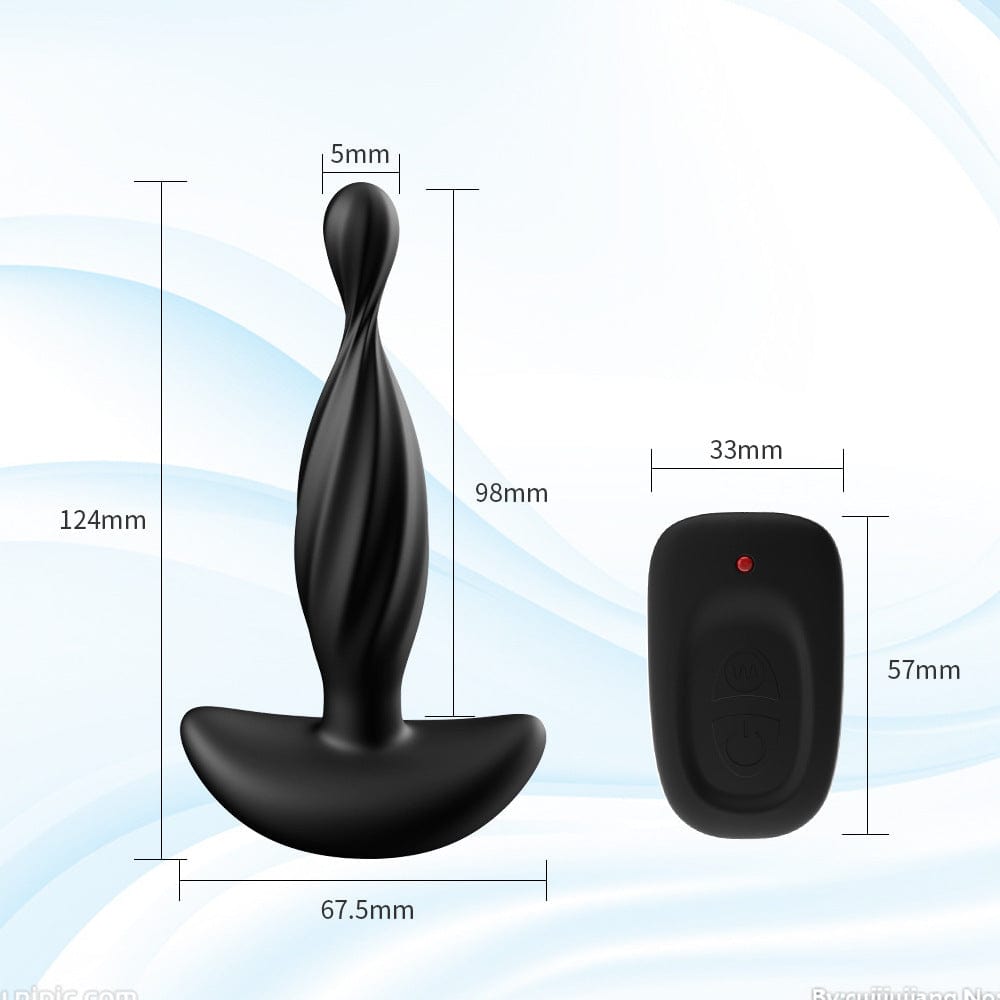 Anal Plug Vibrator Male Prostate Massager G-spot Masturbator 6 Anal Plug Vibrator Male Prostate Massager G-spot Masturbator