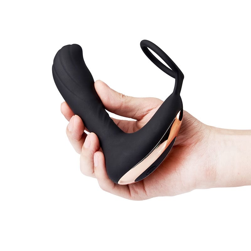 Vibrating Prostate Massager Anal Vibrator with Cock Ring & Remote 6 Vibrating Prostate Massager Anal Vibrator with Cock Ring & Remote