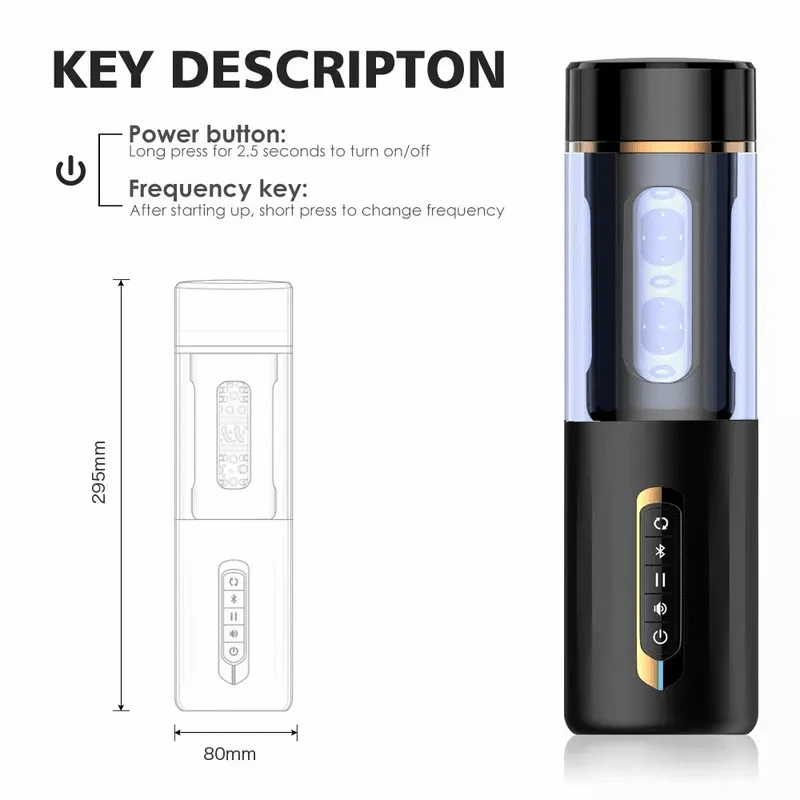 Lurevibe - Male Automatic Telescopic Male Masturbation Intelligent Voice Pussy Blowjob 4 Lurevibe - Male Automatic Telescopic Male Masturbation Intelligent Voice Pussy Blowjob