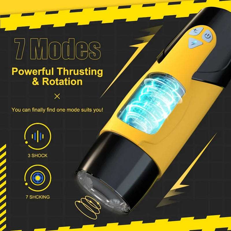 Lurevibe - Airplane Cup Masturbator 7 Thrusting Modes 7 Rotation 5 Lurevibe - Airplane Cup Masturbator 7 Thrusting Modes 7 Rotation