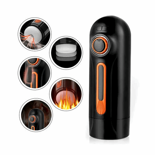 Lurevibe - 6 IN 1 Function 10 Vibration 4 Suction Male Masturbation 4 Lurevibe - 6 IN 1 Function 10 Vibration 4 Suction Male Masturbation