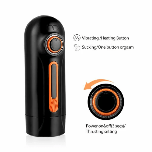 Lurevibe - 6 IN 1 Function 10 Vibration 4 Suction Male Masturbation 6 Lurevibe - 6 IN 1 Function 10 Vibration 4 Suction Male Masturbation