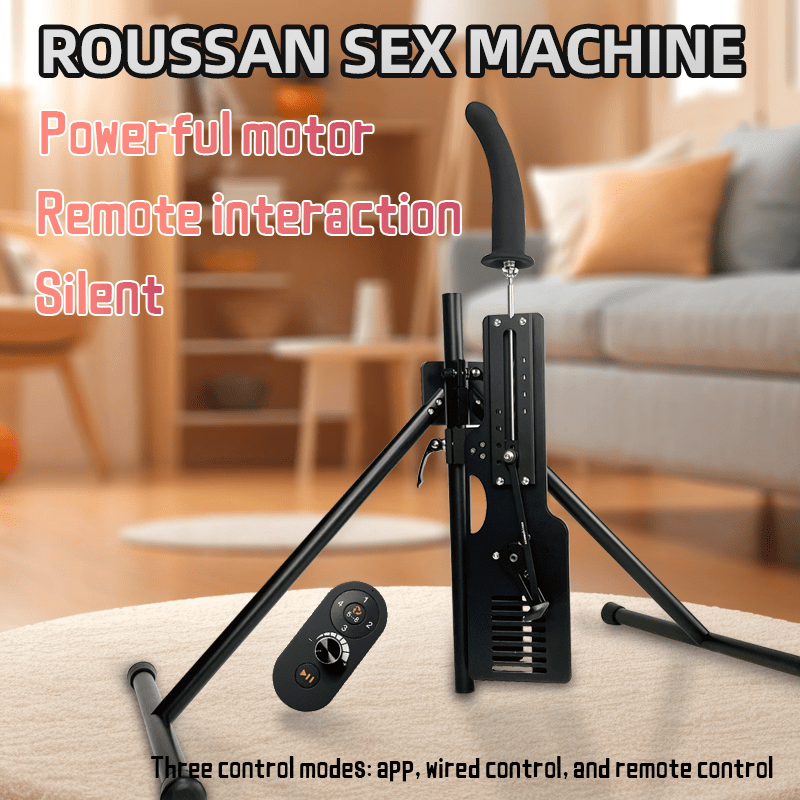 Black Magic 360° All-Angle Adjustable Thrusting Dildo Sex Machine 3 Black Magic 360° All-Angle Adjustable Thrusting Dildo Sex Machine
