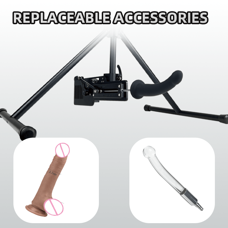 Black Magic 360° All-Angle Adjustable Thrusting Dildo Sex Machine 4 Black Magic 360° All-Angle Adjustable Thrusting Dildo Sex Machine