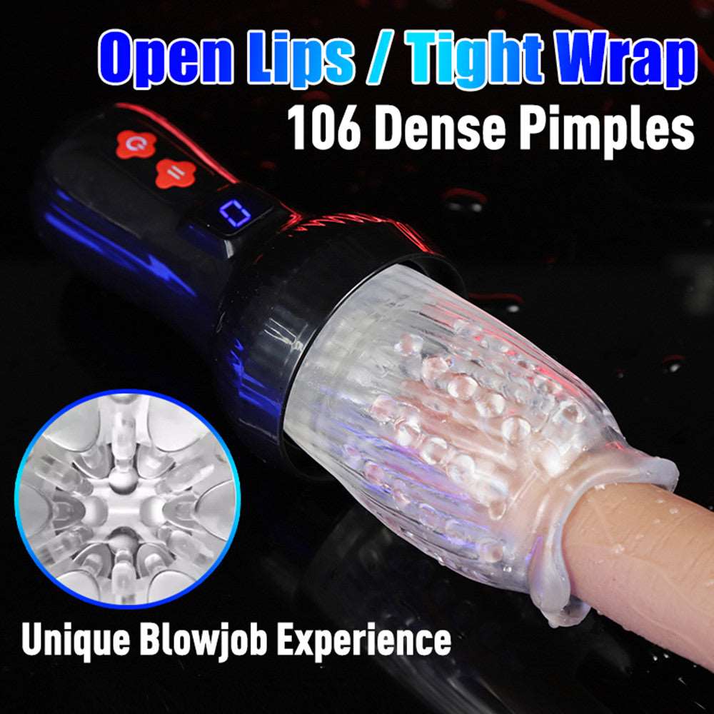Lurevibe - Gawk Gawk 6000 4.0 Version Torch 9 *9 Thrusting Rotating Penis Stroker Male Rose Toy 6 Lurevibe - Gawk Gawk 6000 4.0 Version Torch 9 *9 Thrusting Rotating Penis Stroker Male Rose Toy