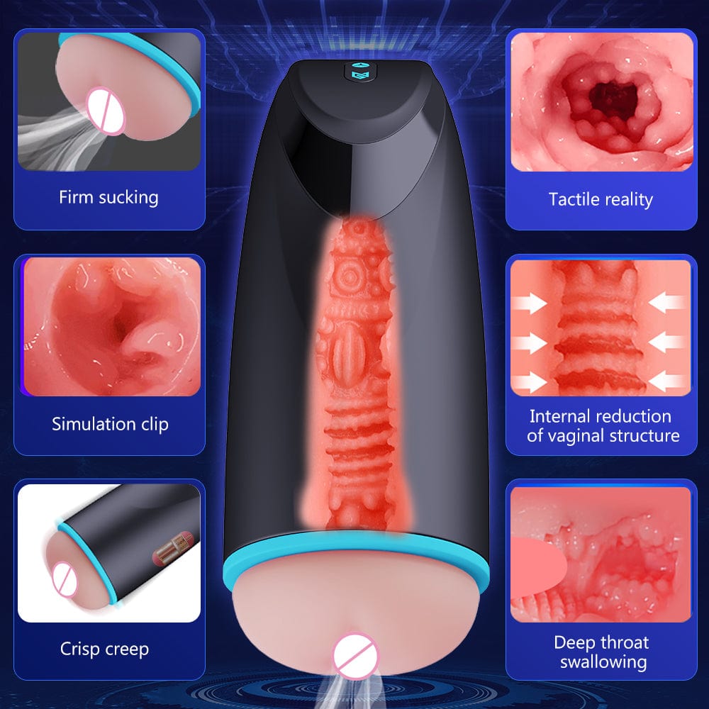 Lurevibe - Raymond - Real Moan Vaccum Sucking Vibration Male Penis Stroker 3 Lurevibe - Raymond - Real Moan Vaccum Sucking Vibration Male Penis Stroker