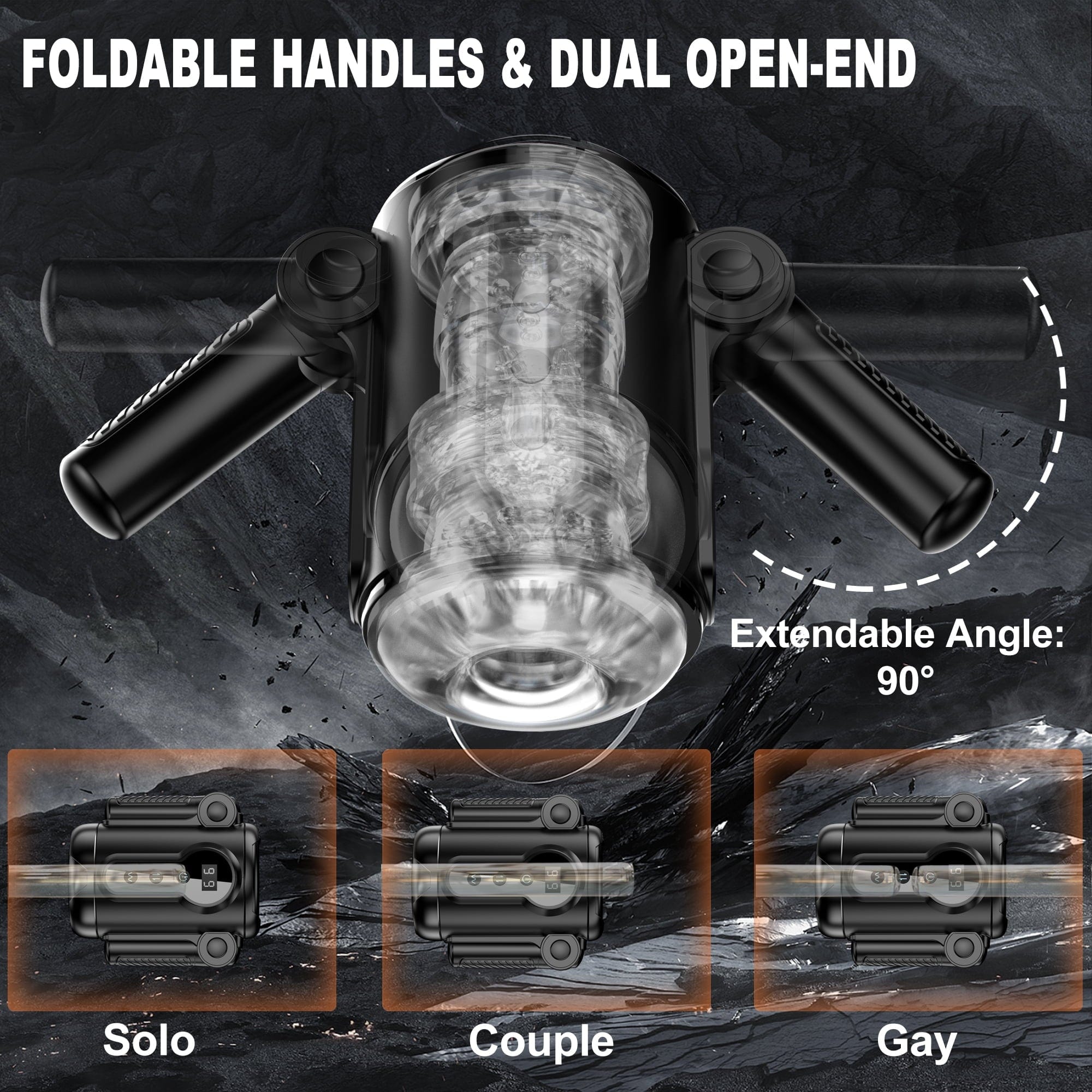 Telescopic Vibrating Male Masturbator for Man: Game Cup Pulse 7 Telescopic Vibrating Male Masturbator for Man: Game Cup Pulse