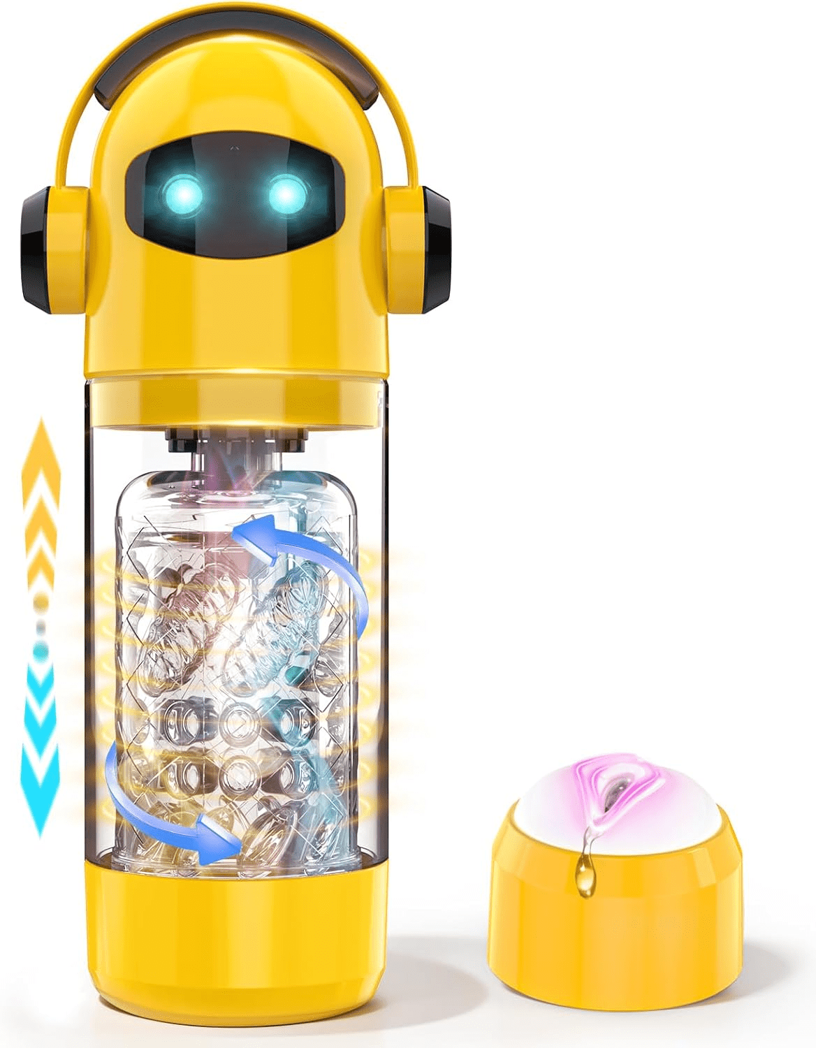 Spaceman 2 in 1 Automatic 7 Telescopic 7 Rotating Male Masturbator 8 Spaceman 2 in 1 Automatic 7 Telescopic 7 Rotating Male Masturbator