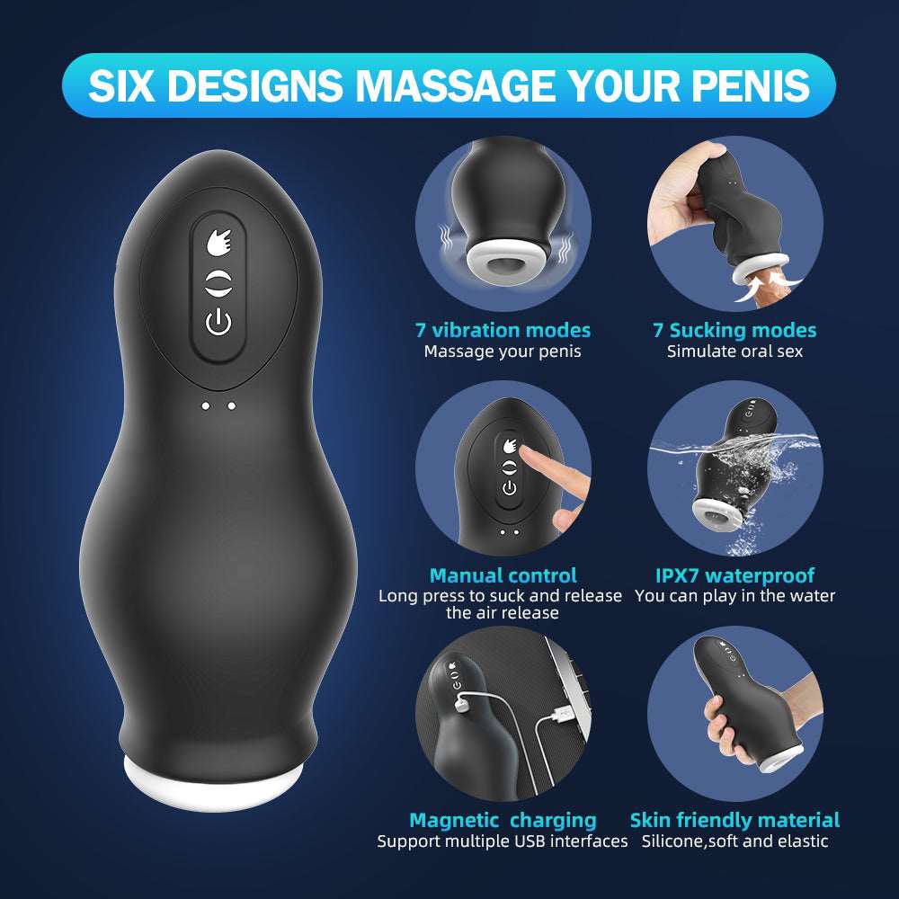 Lurevibe - Dragon Suction Trainer Sucking Vibration Male Masturbator 6 Lurevibe - Dragon Suction Trainer Sucking Vibration Male Masturbator