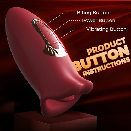 Rose Muncher 10 Biting & 10 Vibrating Modes Stimulate Nipple Clitoral Women Vibrator 4 Rose Muncher 10 Biting & 10 Vibrating Modes Stimulate Nipple Clitoral Women Vibrator