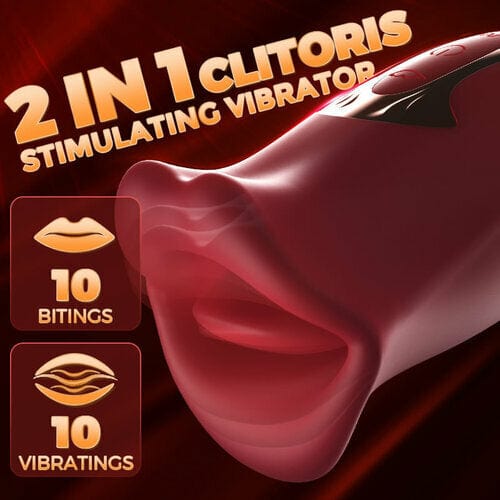 Rose Muncher 10 Biting & 10 Vibrating Modes Stimulate Nipple Clitoral Women Vibrator 6 Rose Muncher 10 Biting & 10 Vibrating Modes Stimulate Nipple Clitoral Women Vibrator