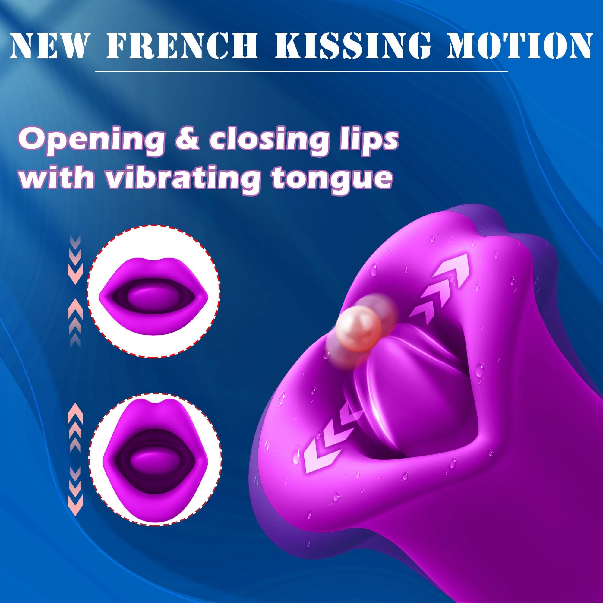 Rose Muncher 10 Biting & 10 Vibrating Modes Stimulate Nipple Clitoral Women Vibrator 8 Rose Muncher 10 Biting & 10 Vibrating Modes Stimulate Nipple Clitoral Women Vibrator
