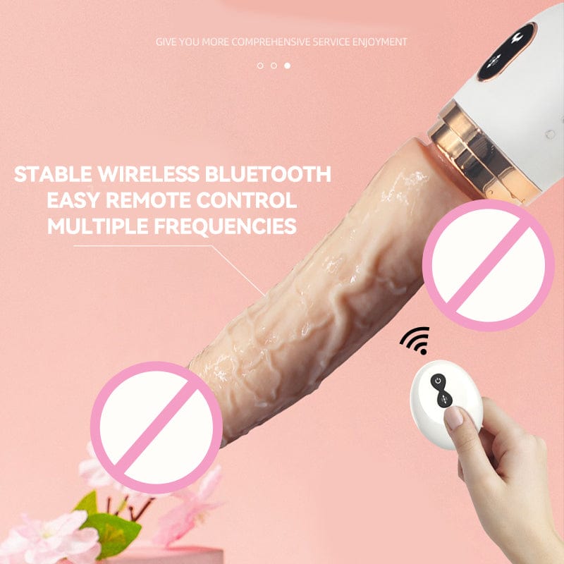 Lurevibe - Small Dildo Machine Suction Cup Vibrant Toys with Remote Control 7 Lurevibe - Small Dildo Machine Suction Cup Vibrant Toys with Remote Control