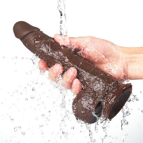 Lurevibe - K05 Emulated Black Coffee Masculine Wireless Telescopic Rotating Vibrating Rod 4 Lurevibe - K05 Emulated Black Coffee Masculine Wireless Telescopic Rotating Vibrating Rod
