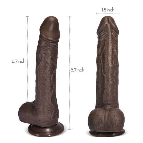Lurevibe - K05 Emulated Black Coffee Masculine Wireless Telescopic Rotating Vibrating Rod 5 Lurevibe - K05 Emulated Black Coffee Masculine Wireless Telescopic Rotating Vibrating Rod
