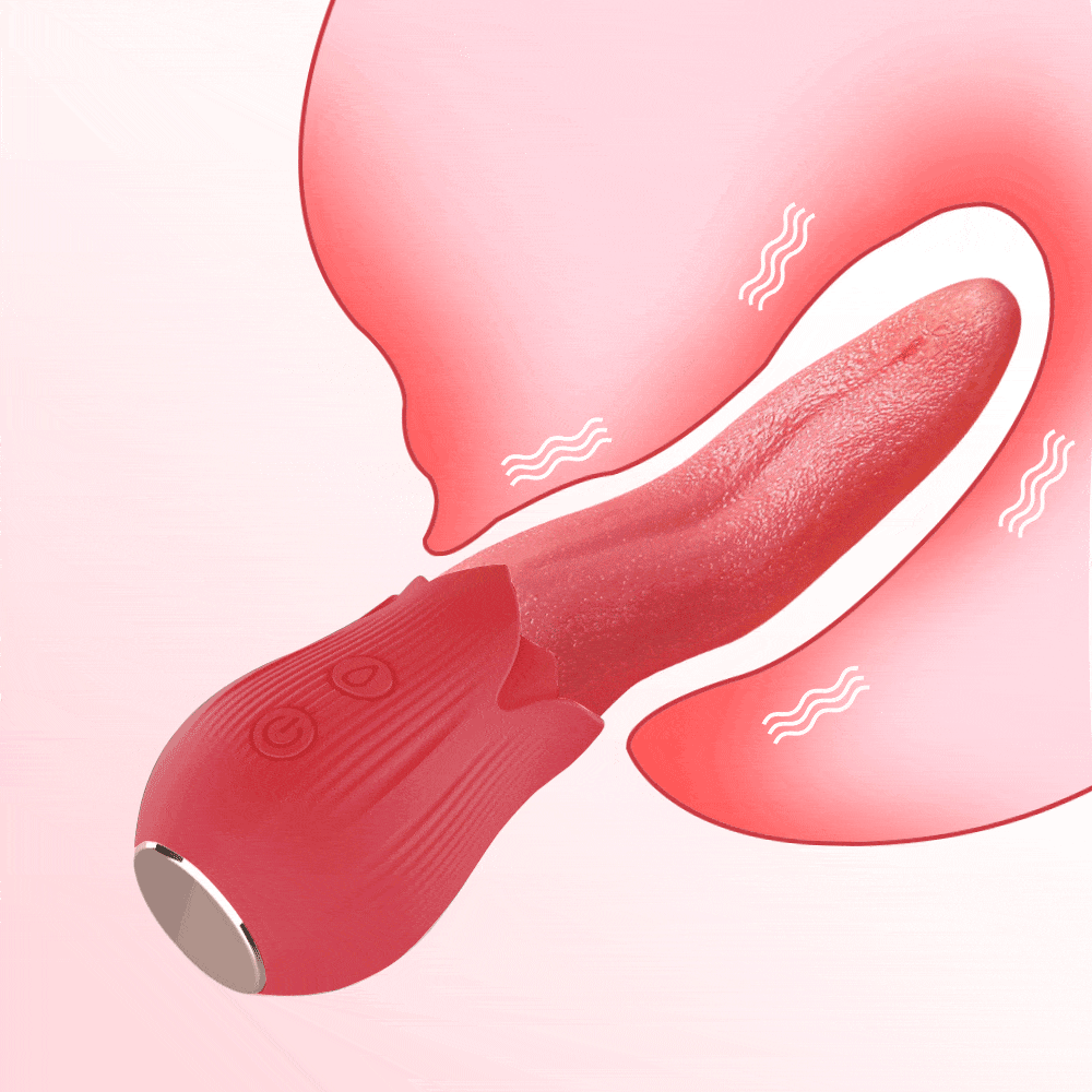 Lurevibe - Upgraded Rose - 20 Frequency Tongue Licking Vibrator 3 Lurevibe - Upgraded Rose - 20 Frequency Tongue Licking Vibrator