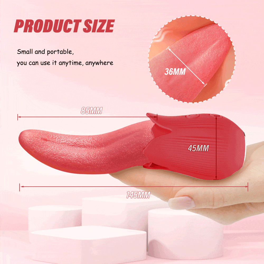 Lurevibe - Upgraded Rose - 20 Frequency Tongue Licking Vibrator 8 Lurevibe - Upgraded Rose - 20 Frequency Tongue Licking Vibrator