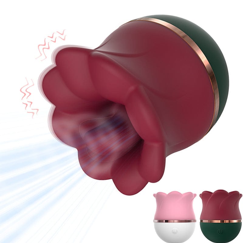 2 In 1 Rose Kiss Tongue Licking Rose Flower Vibrator 3 2 In 1 Rose Kiss Tongue Licking Rose Flower Vibrator