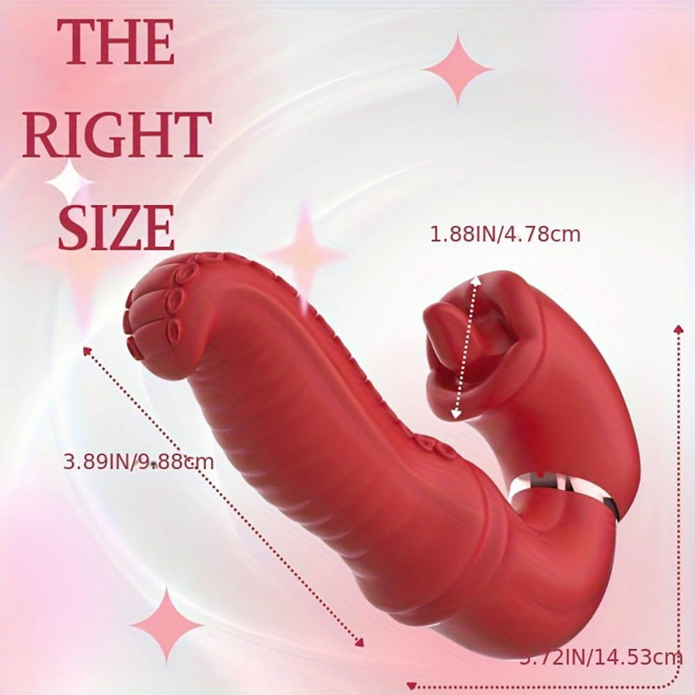 Octopus Tongue Licking Swing Clitoris G Spot Vibrator 8 Octopus Tongue Licking Swing Clitoris G Spot Vibrator